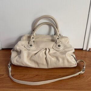 Marc by Marc Jacobs | Cream Leather Shoulder Bag